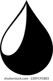 water drop icon vector symbol design illustration