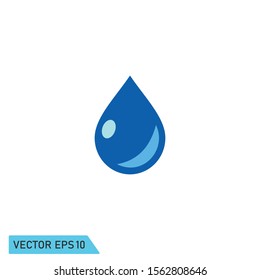 Water Drop Icon Vetor Logo template Design element