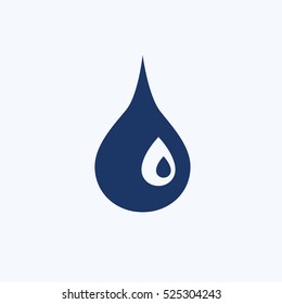 Water drop icon,clean vector