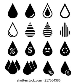 Water Drop Icons