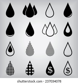 Water Drop Icons