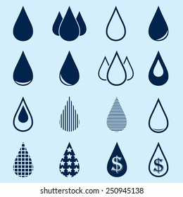 Water Drop Icons