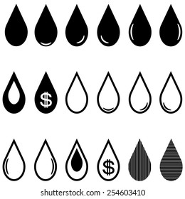 Water Drop Icons