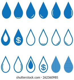 Water Drop Icons