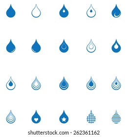 Water Drop Icons