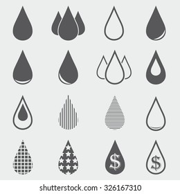 Water Drop Icons