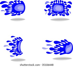 Wassertropfsymbole