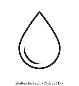 Water drop icon,vector illustration logo design