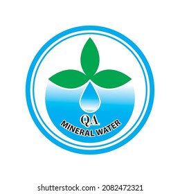 Water drop illustration Logo template vector design