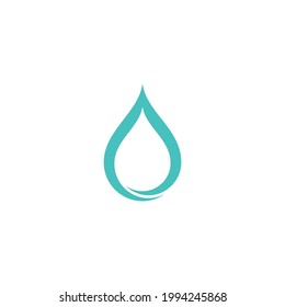 Logo für Wassertropfen, Vektordesign