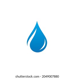 Diseño vectorial de la ilustración de la caída del agua