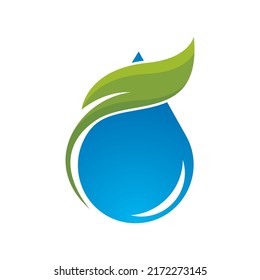 Diseño vectorial de la ilustración de la caída del agua