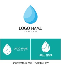 Diseño vectorial de la ilustración de la caída del agua
