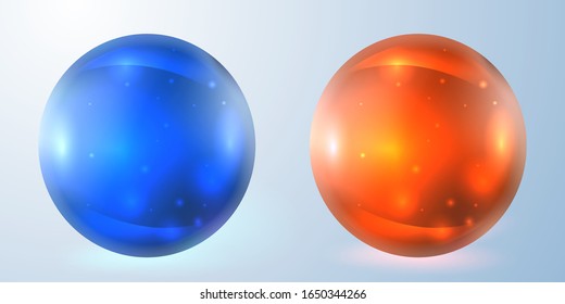 Water drop image, water icon, soap bubble, waterproof
