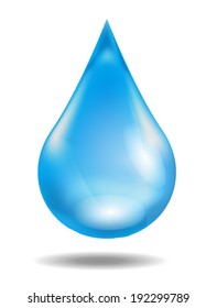 Water Drop Isolated