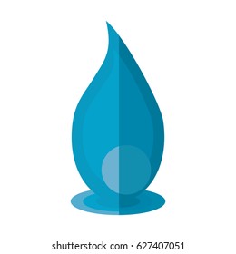 water drop isolated icon