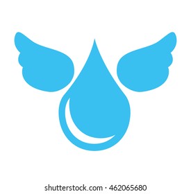 water drop isolated icon vector illustration design