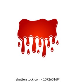 water drop, liquid melt vector