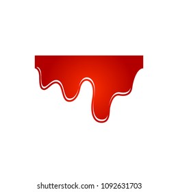 water drop, liquid melt vector