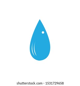 water drop loggo template ilustration