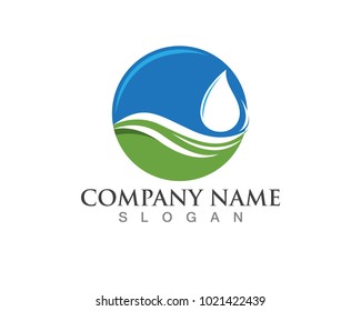 water Drop  Logo