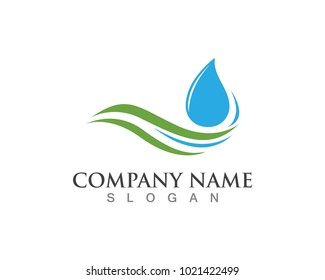 Water drop logo