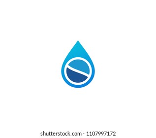 Water drop logo 