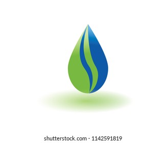 water drop Logo