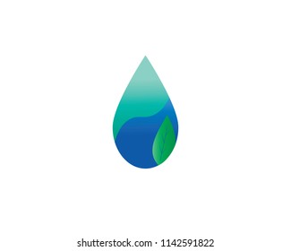 water drop Logo