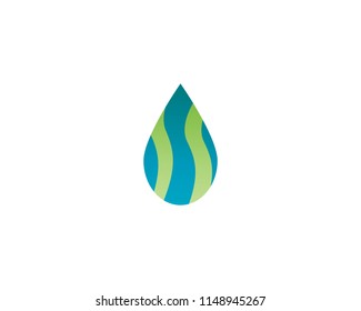 water drop Logo