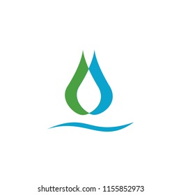 water drop logo