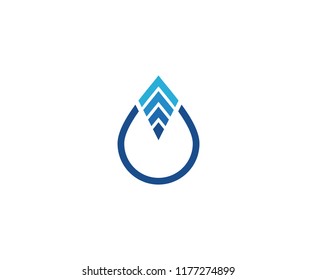 Water drop logo 