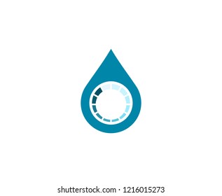 Water drop logo 