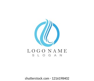 water drop Logo