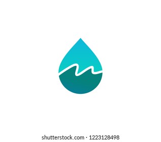 Water drop logo 