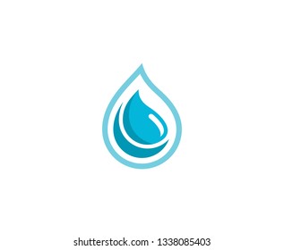 Water drop logo 