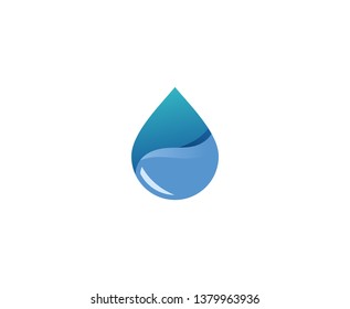 Water drop logo 