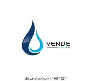 Water drop logo