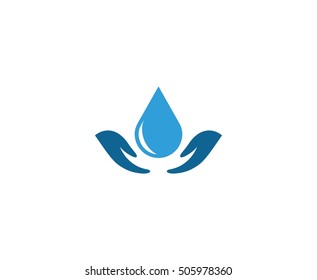 Water drop logo