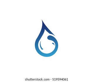 Water drop logo