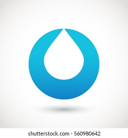 Water drop logo