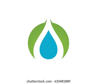 Water drop logo
