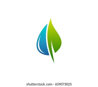 Water drop logo