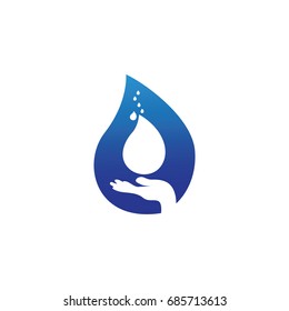 water drop logo