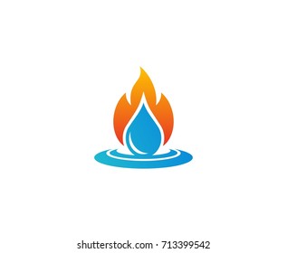 Water drop logo