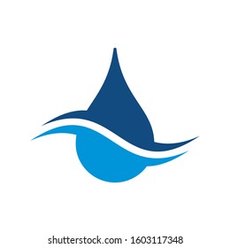 Water Drop Logo can be used for company, sign, icon, and others.