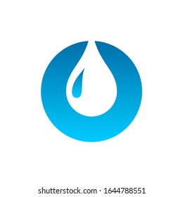 El logotipo de Water Drop se puede utilizar para la empresa, icono y otros.