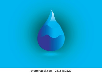 Water drop logo design. Water drop.