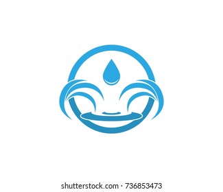 Water drop logo design