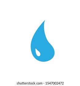 Water drop logo design with modern concept. Oil icon vector illustration